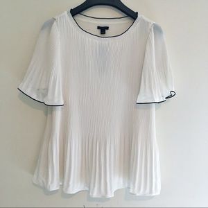 Ann Taylor pleated top